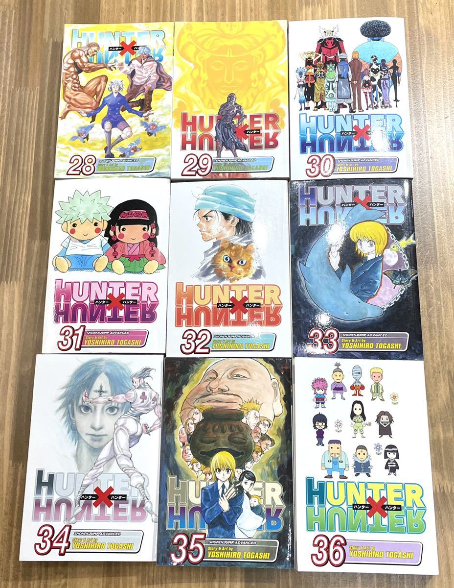 S2023 HUNTER×HUNTER ハンターハンター 全巻セット 1～36巻 冨樫義博 