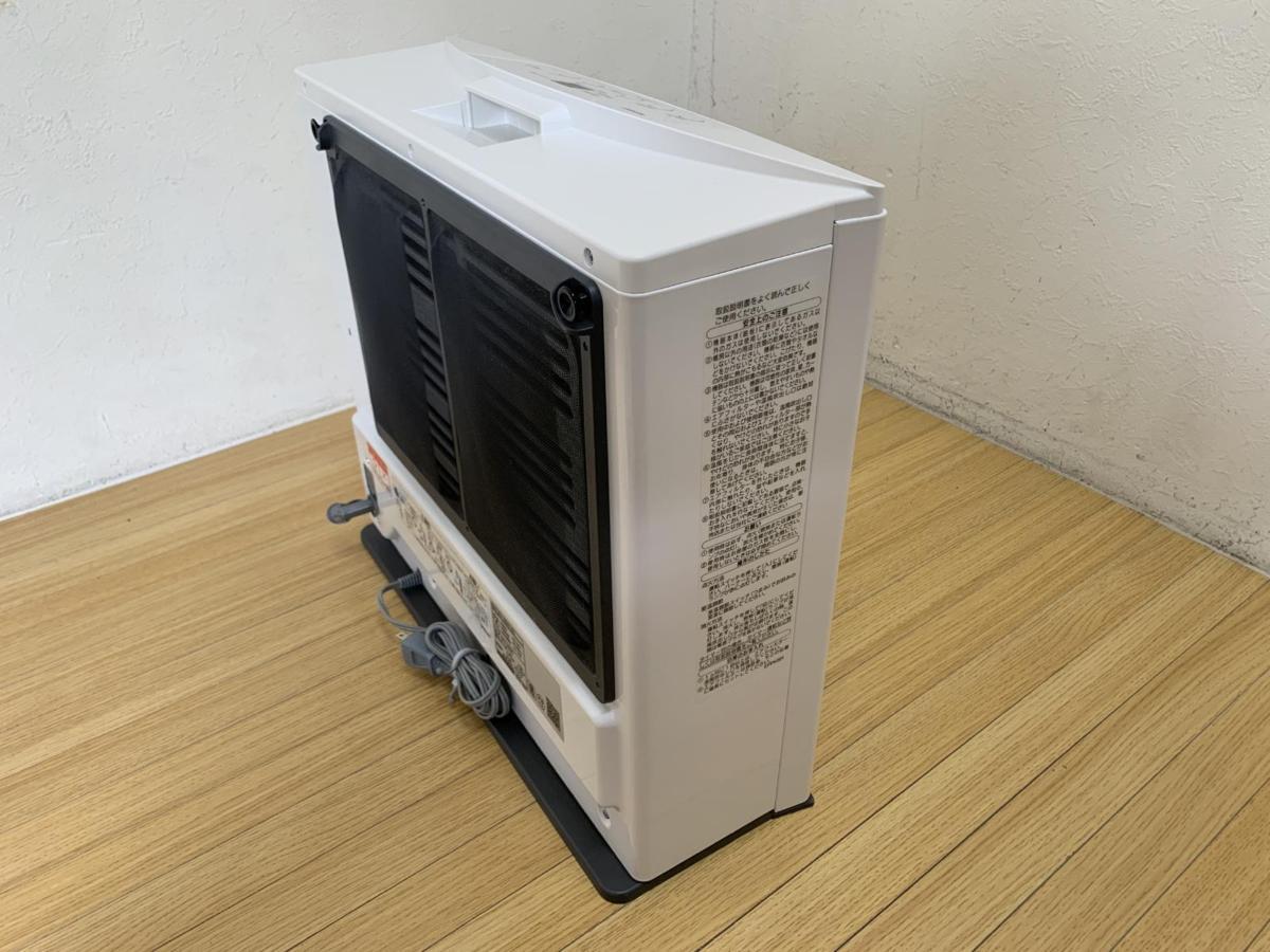 ノーリツ ガスファンヒーター GFH-4004S-W5 ガスコード付き 都市ガス用