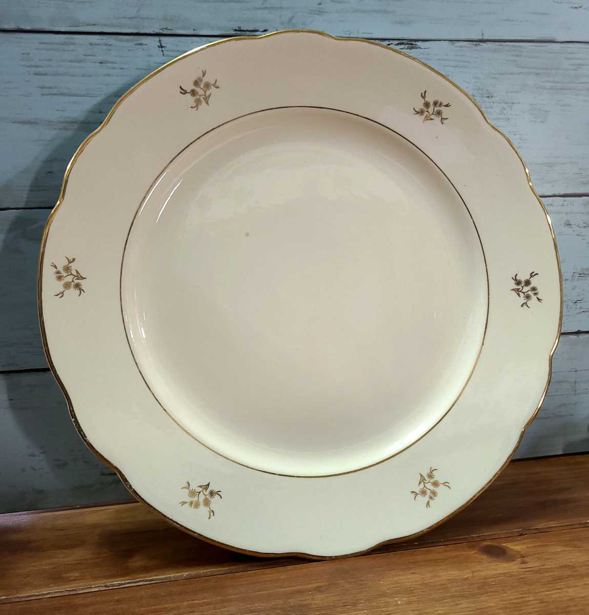 ドイツアンティーク VILLEROY&BOCH フランス製 大きい深皿 サラダ 