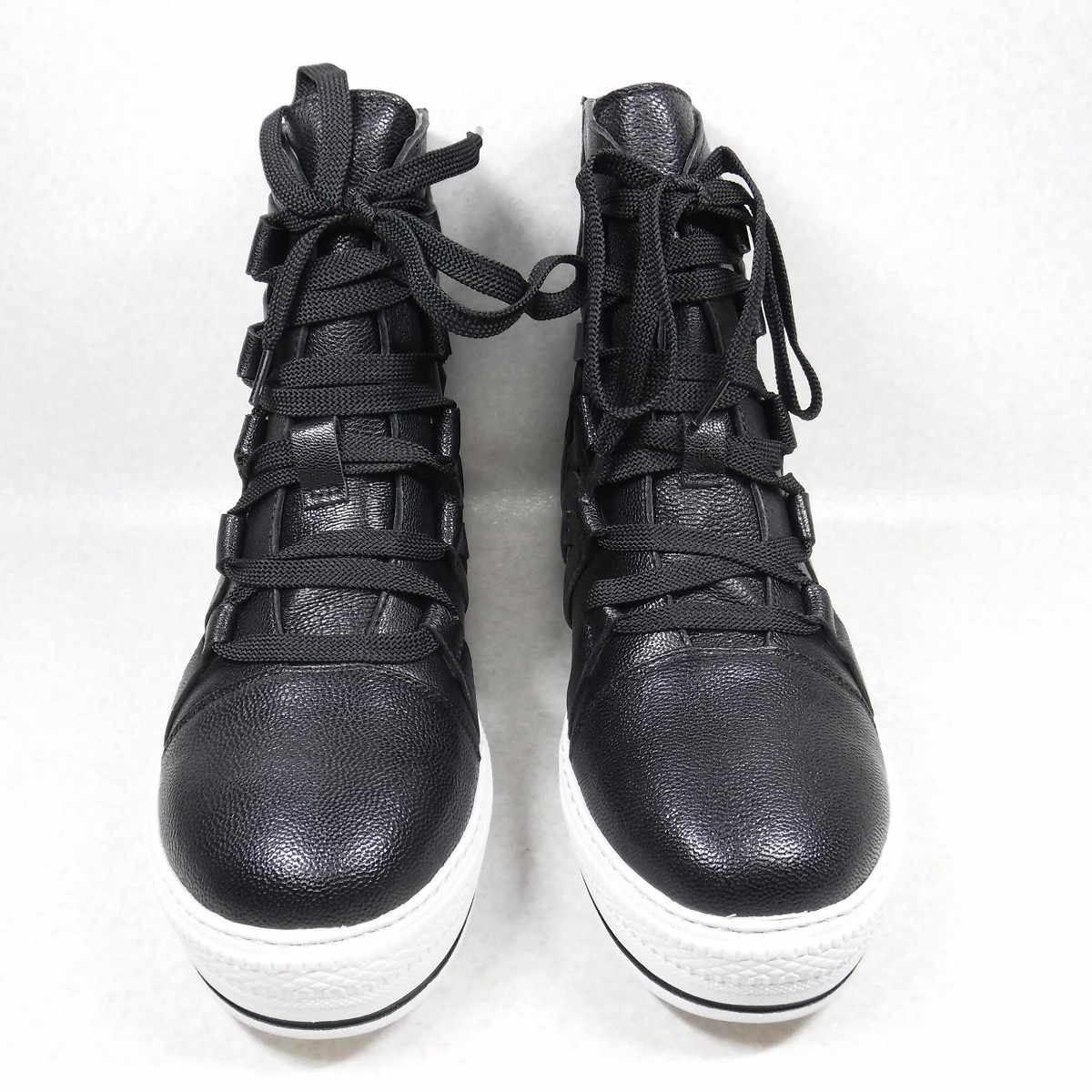 KK617 センソユニコ t.b2 新品 定価31900円 1足限定 黒 やぎ革レザー 