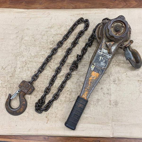 キトー レバーブロック 1.5t ガッチャ 荷締め kd01011217(工具、DIY 