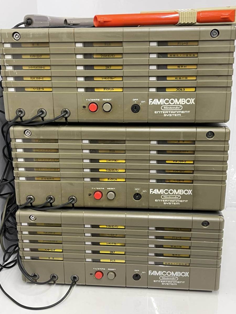 NINTENDO ニンテンドー FAMICOMBOX ファミコンボックス 業務用 ソフト 