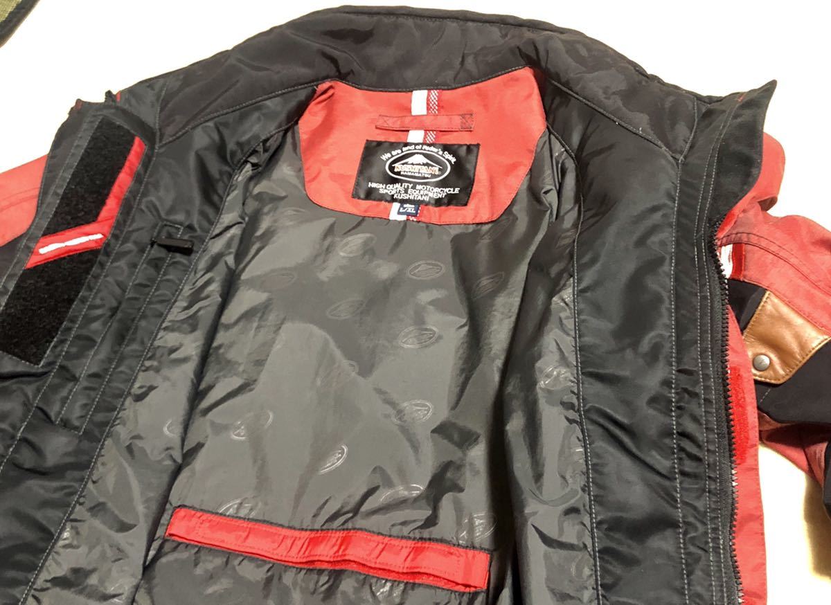 クシタニ KUSHITANI ウインター モードスポルト ジャケット L/XL 赤 