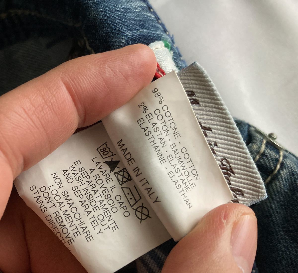 JACOB PW622 COHEN 美品ヤコブコーエン ロゴ刺繍 ボタンフライ 美品／JACOB COHEN／ヤコブコーエン／PW622 デニムパンツ／29インチ 28 30 ブルー系 デンハム好きにおすすめ