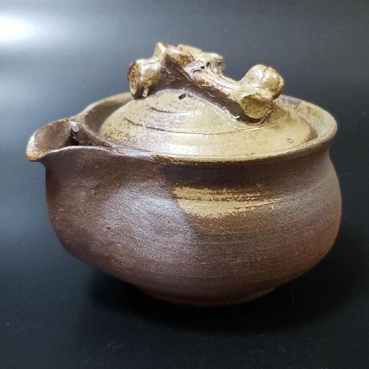 備前焼 梅花摘まみ 宝瓶 未使用 煎茶道具 急須/MB29 2026年最新Yahoo!