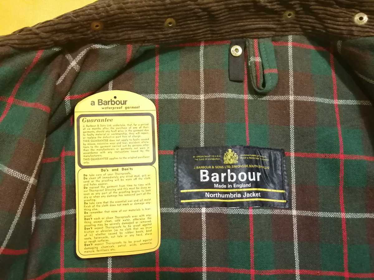70s 1979 Barbour northumbria c48 1クラウン バブアー ノーザンブリア 