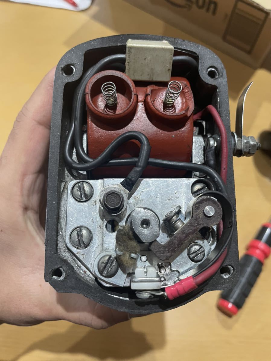 当時物 joehunt マグネトー ハーレー ナックル パン ショベル ビンテージ