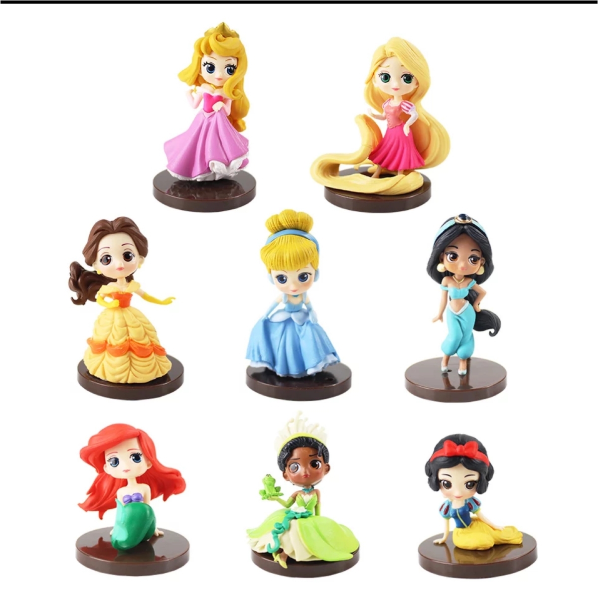 定番，高品質 ディズニープリンセスフィギュアセット オーロラ姫 ラプンツェル ベル シンデレラ ジャスミン アリエル ティアナ 白雪姫(その他)｜売買されたオークション情報、yahooの商品情報をアーカイ その他