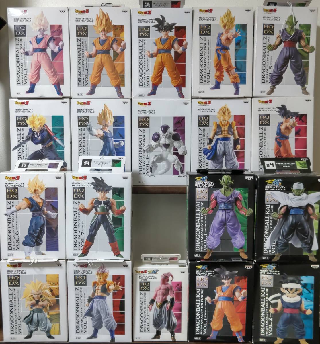 ドラゴンボールDXハイクオリティフィギュア フリーザ全形態4体セット