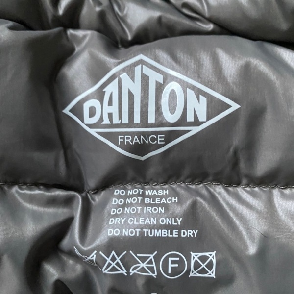 ダントン DANTON インナーダウン ベスト メンズ クルー