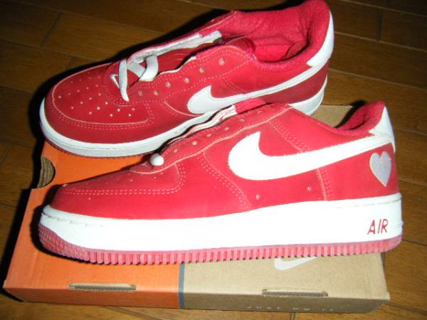 Good Luckキムタク着nike Wmns Air Force 1 バレンタイン赤 24 5 24 5cm 売買されたオークション情報 Yahooの商品情報をアーカイブ公開 オークファン Aucfan Com