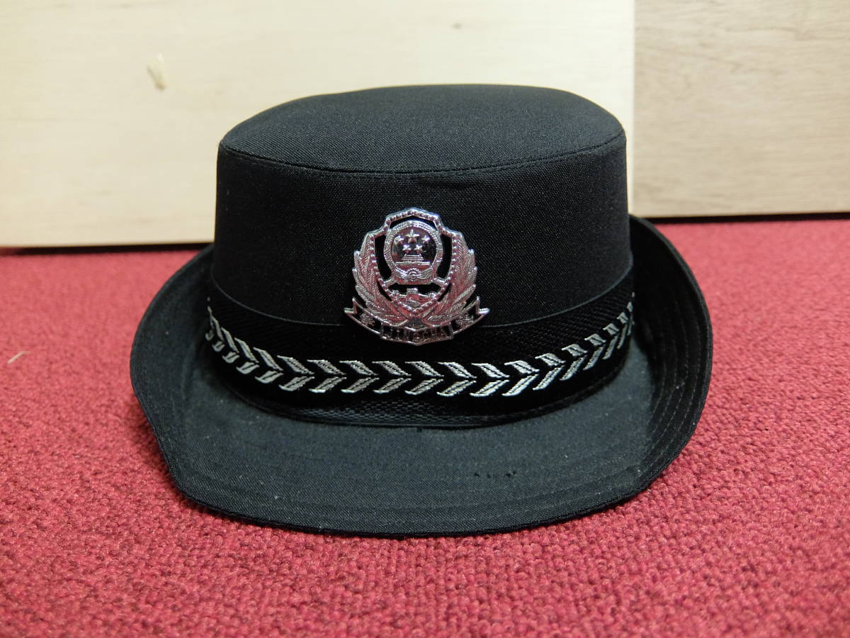 女性用 中国警察公安 : - 制服+制帽セット160女性警官 中国軍警察