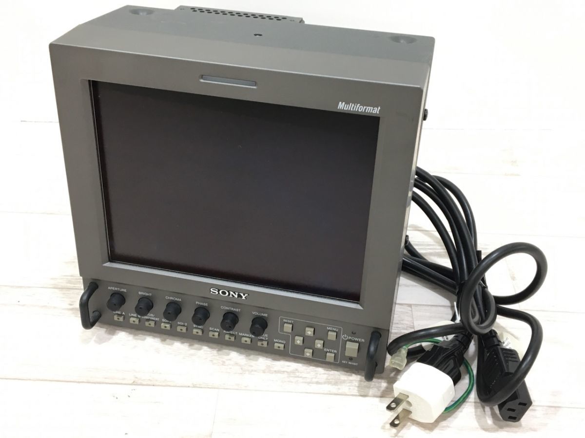 ③ SONY 8.4型 マルチフォーマット 液晶モニター LMD-9050・AC-LMD9A