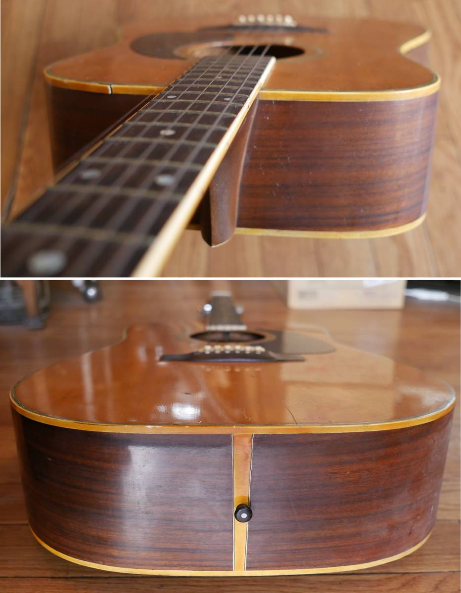 ◇MOUNTAIN【W-300】アコースティックギター 難有りジャンク 縦ロゴ 