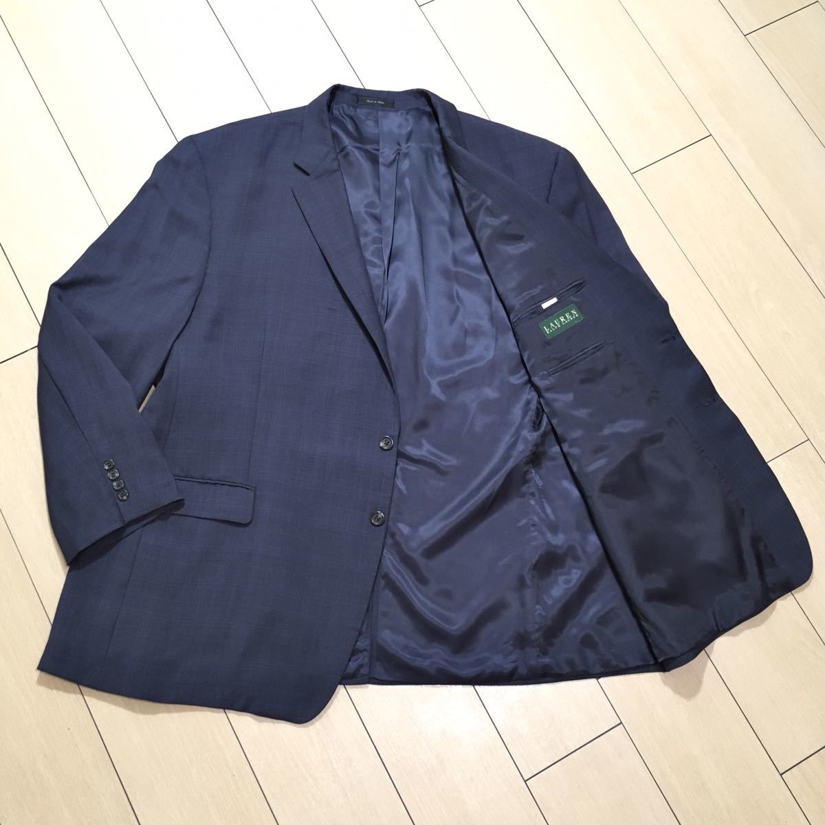 RALPH POLO 長袖シャツ LAUREN チェック ネルシャツ ラルフローレン LAURENラルフローレン TRL128RALPH 美品 Sサイズ 大きいサイズ ポロ - ポロラルフローレン ネイビー