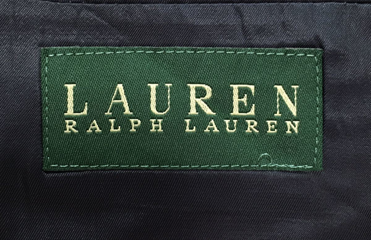 RALPH POLO 長袖シャツ LAUREN チェック ネルシャツ ラルフローレン LAURENラルフローレン TRL128RALPH 美品 Sサイズ 大きいサイズ ポロ - ポロラルフローレン ネイビー