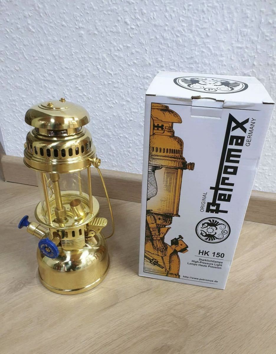 希少 新品未使用 Petromax hK150 ペトロマックスHK150 ブラス 検250 