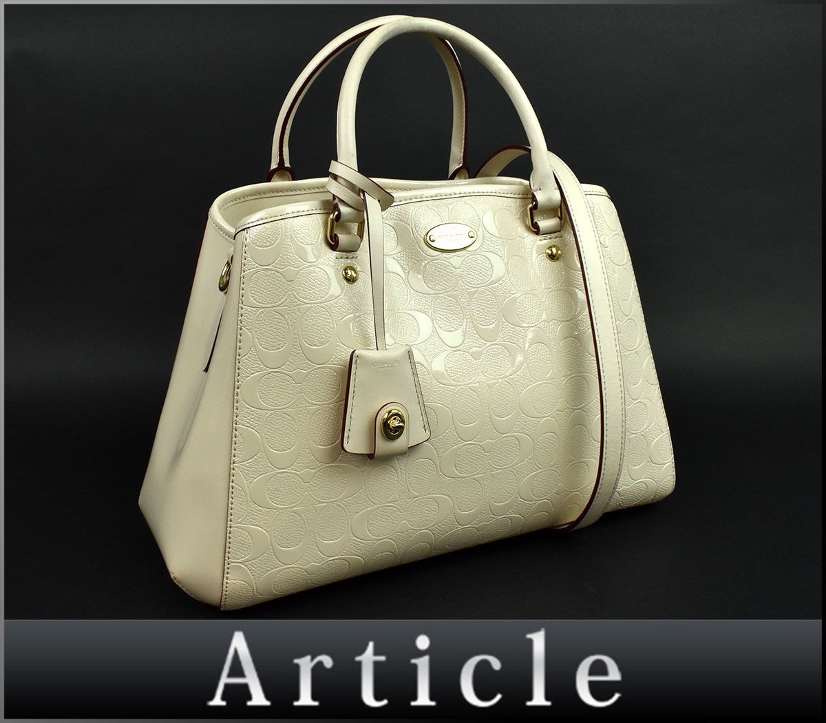 115256☆COACH コーチ シグネチャー 2WAYショルダーバッグ 