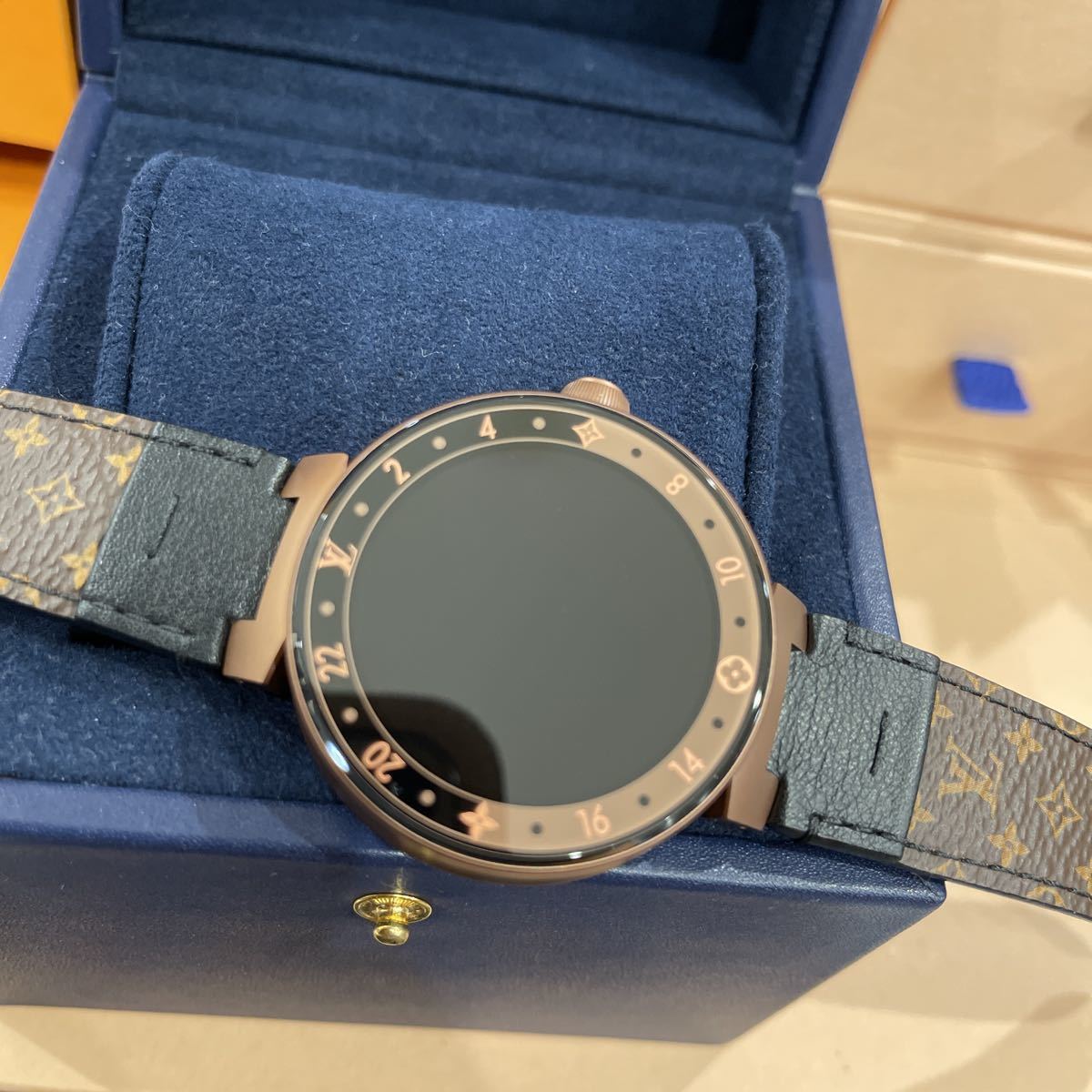 新品同様 選べるベルト LOUIS VUITTON ルイヴィトン タンブール 