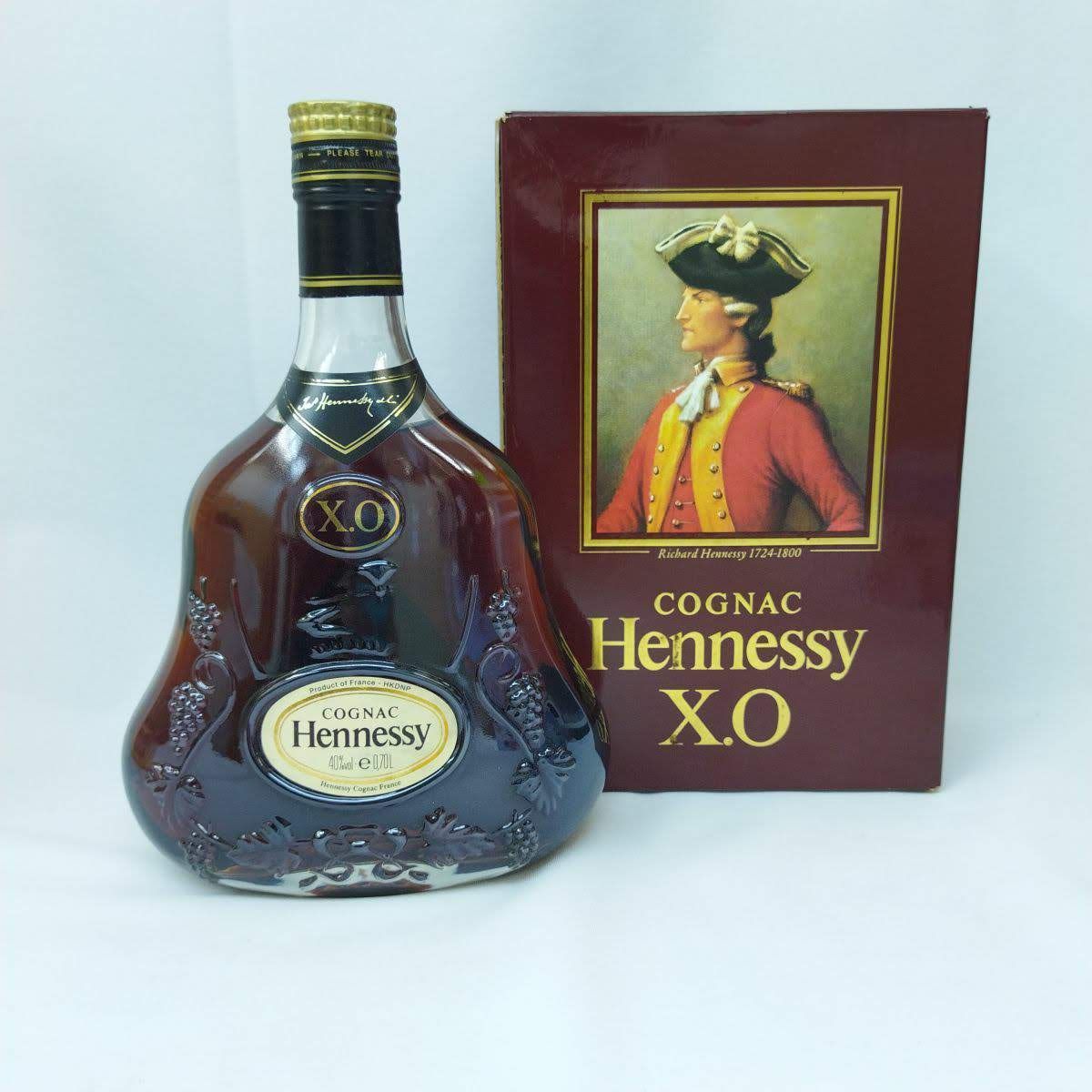 未開栓】ヘネシーXO 金キャップ 箱付 コニャック 700ml HennessyXO 