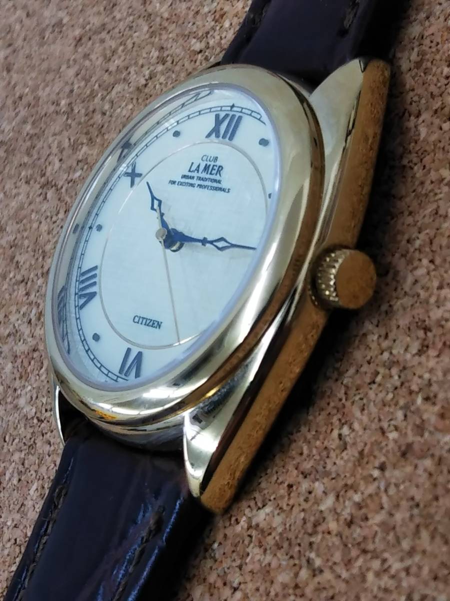未使用品】CITIZEN CLUB LAMER シチズン クラブ ラメール メンズ腕時計 