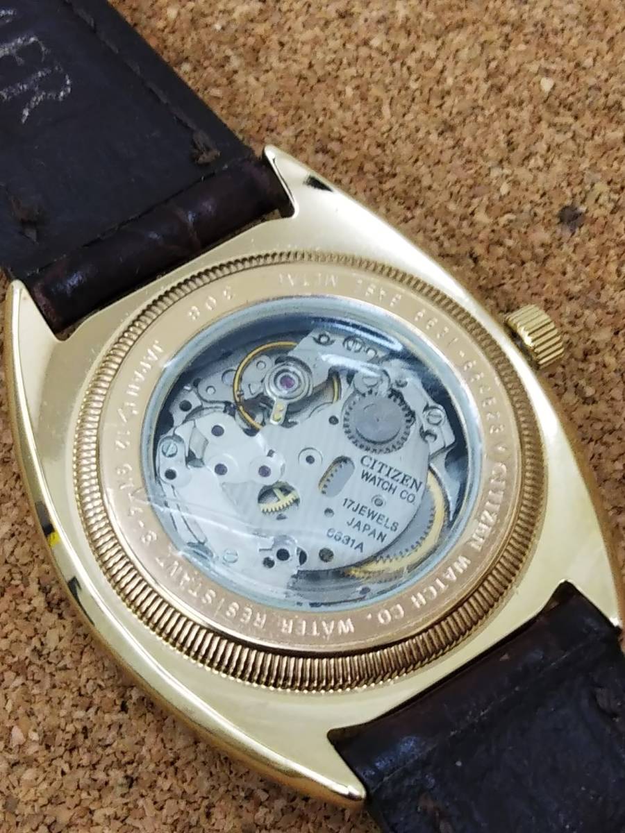 未使用品】CITIZEN CLUB LAMER シチズン クラブ ラメール メンズ腕時計 