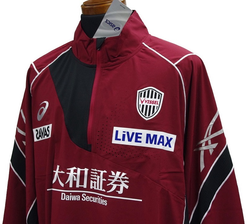 １ ヴィッセル神戸 16年 ストレッチクロストレーニングトップ フルスポンサー タグ付き 正規品 Jリーグ 売買されたオークション情報 Yahooの商品情報をアーカイブ公開 オークファン Aucfan Com