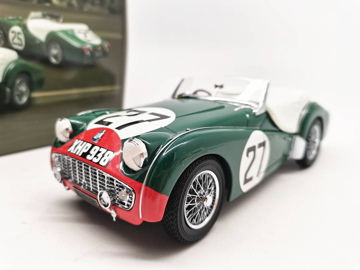  京商 1/18 TRIUMPH TR3S LM 1959 #27(レーシングカー)｜売買されたオークション情報、yahooの商品情報をアーカイブ公開 - オークファン レーシングカー