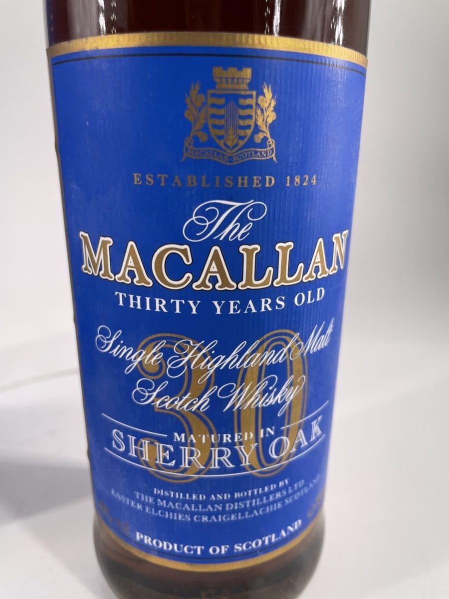 THE MACALLAN 30年 ハイランドシングルモルトウイスキー｜ウイスキー