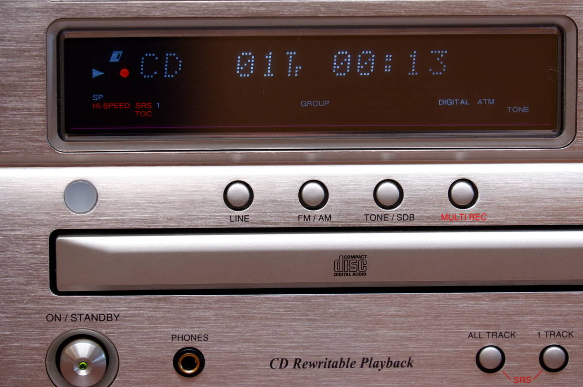 DENON D-MA3 CD/MD/TUNER/USB-DAC ミニコンポ 美品 美音 1週間返品 