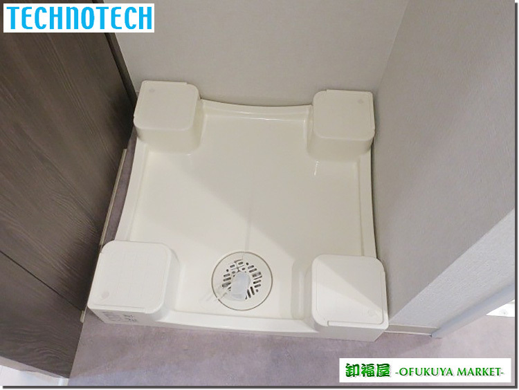  24640 テクノテック 洗濯防水パン 640&times;640 排水トラップ付き アイボリーカラー 展示品/取り外し品/ 品(洗濯機パン)｜売買されたオークション情報、yahooの商品情報をアーカイブ公開 - オーク 洗面、洗濯