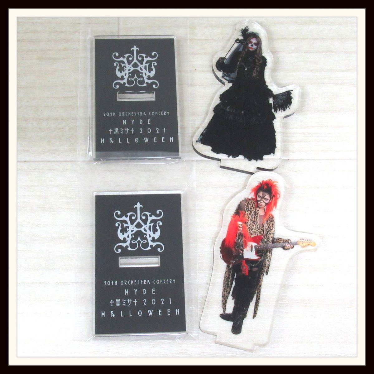 HYDE 黒ミサ2021 Halloween アクリルスタンド 6種セット 20th グッズ 