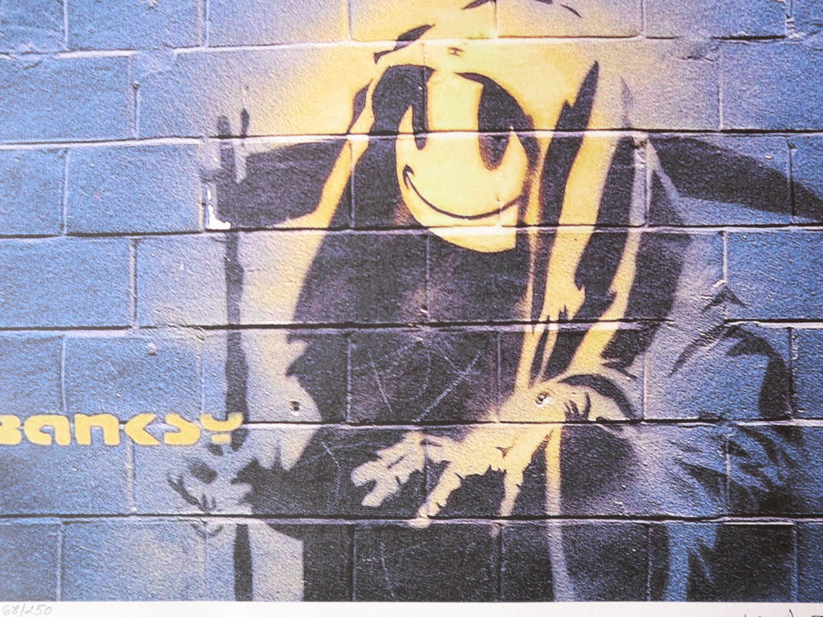 バンクシー Banksy (Death)死神☆限定数販売☆販売証明書付属 