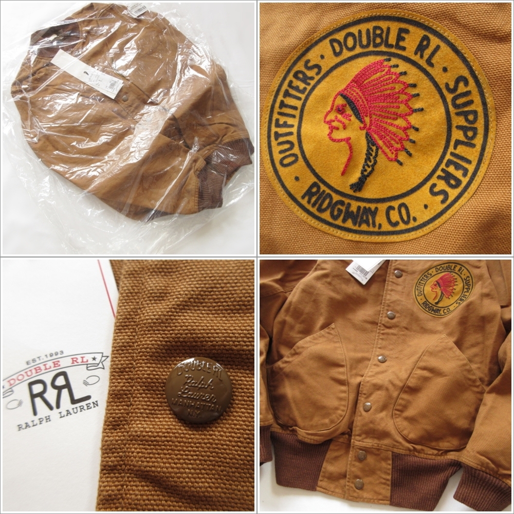 未使用 定価80,300円 RRL ダブルアールエル リバーシブル ワーク 