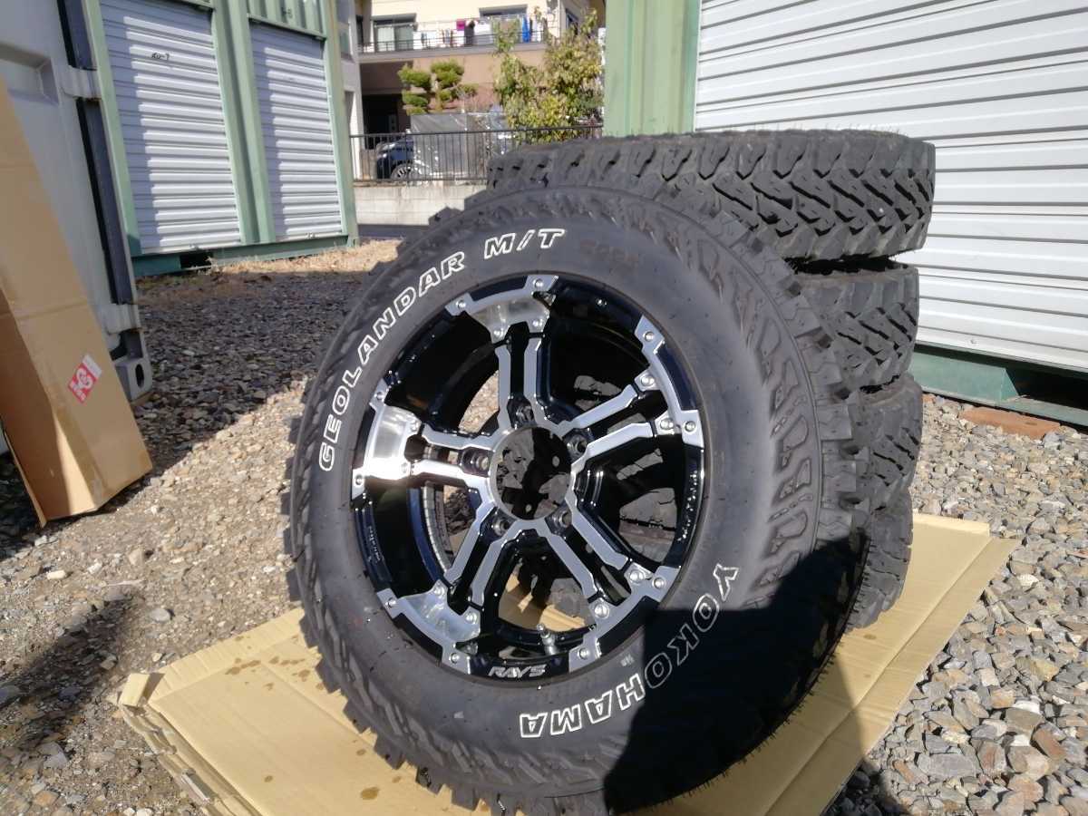 RAYS レイズ DAYTONA FDX-J 16x5.5J 0/+20 5H/139.7 ジオランダー M/T 