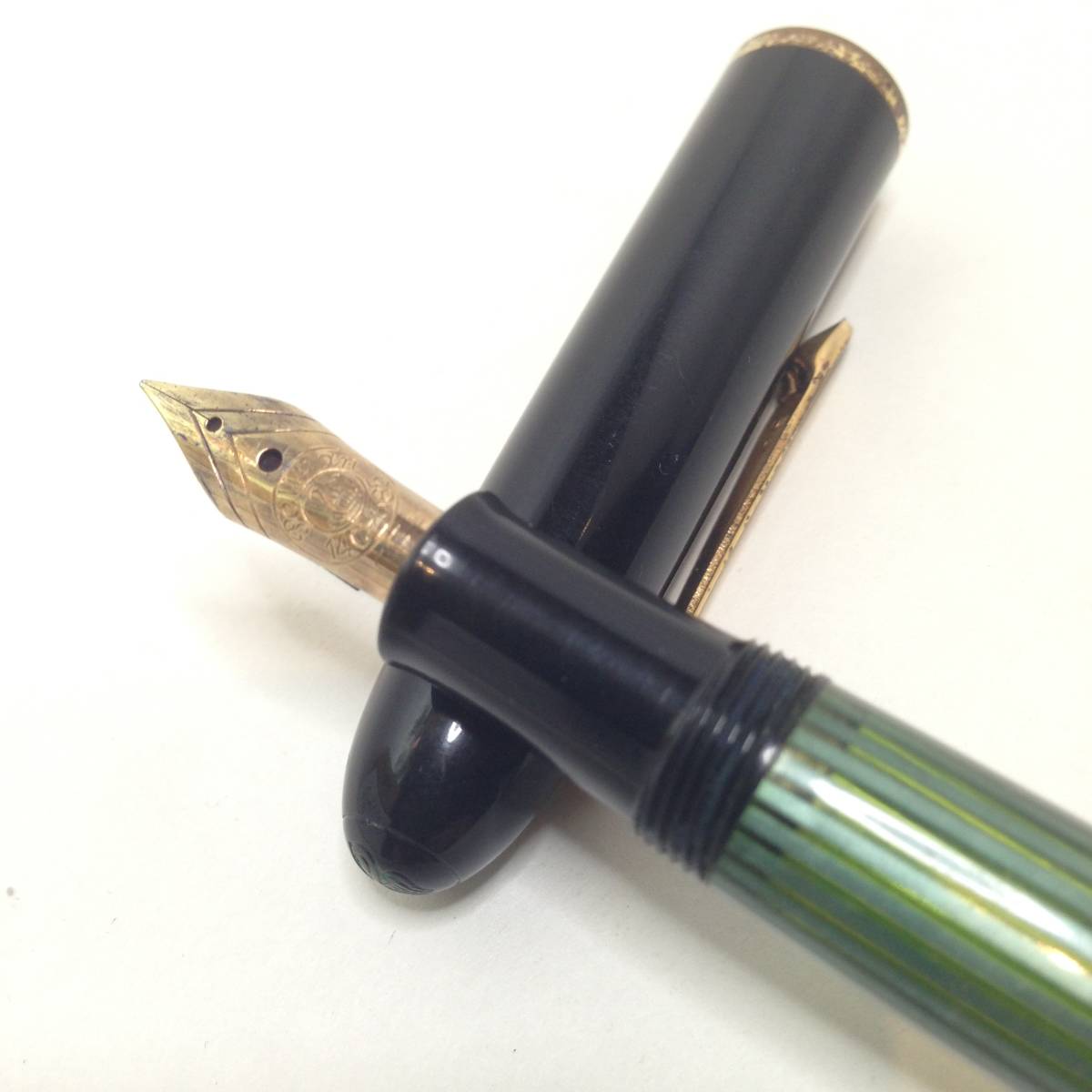 万年筆 ペリカン PELICAN 400 ペン先 14C-585 全長13㎝ 文房具 筆記