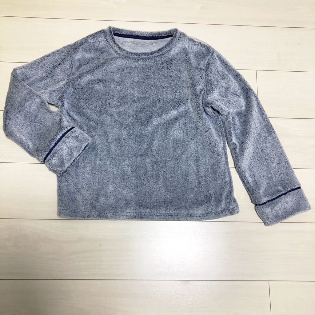 M 12 12 Gu ジーユー レディース パジャマ上下セット 秋冬用 Uネックスウェット ワイドパンツ シャギー素材 ふわふわ グレー系 Mサイズ 女性用 売買されたオークション情報 Yahooの商品情報をアーカイブ公開 オークファン Aucfan Com
