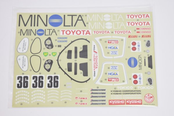未組立 京商 1/10 トヨタ 89C-V グループ Cカー 電動 ラジコン RC F1