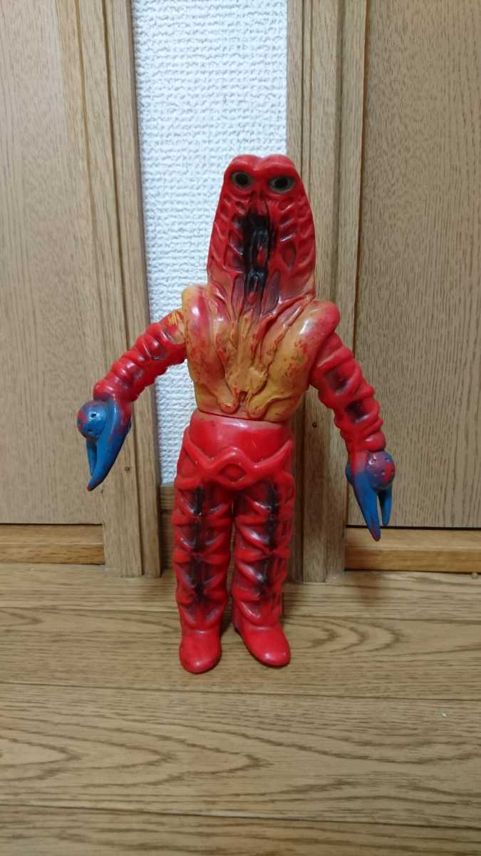 ブルマァク 円谷プロ 怪獣 ゴドラ星人 当時物 ソフビ フィギュア 人形