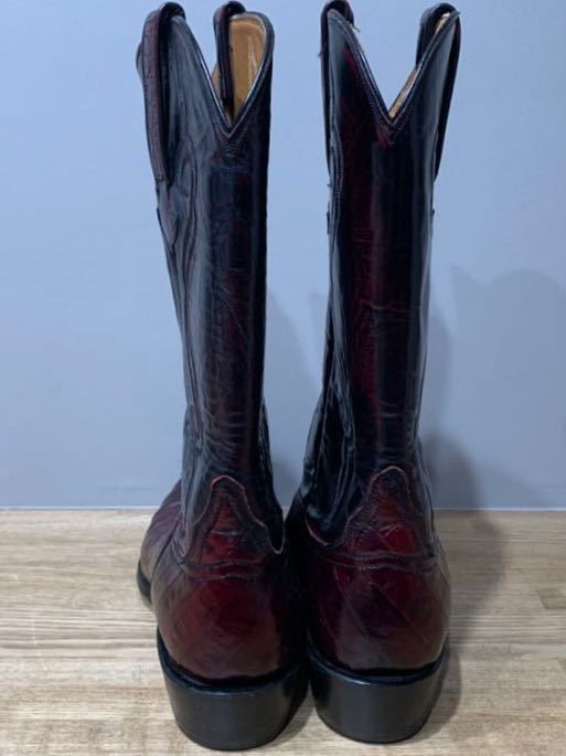 1円 美品 希少 Lucchese ルケーシー L1253 クロコダイル ワニ革 