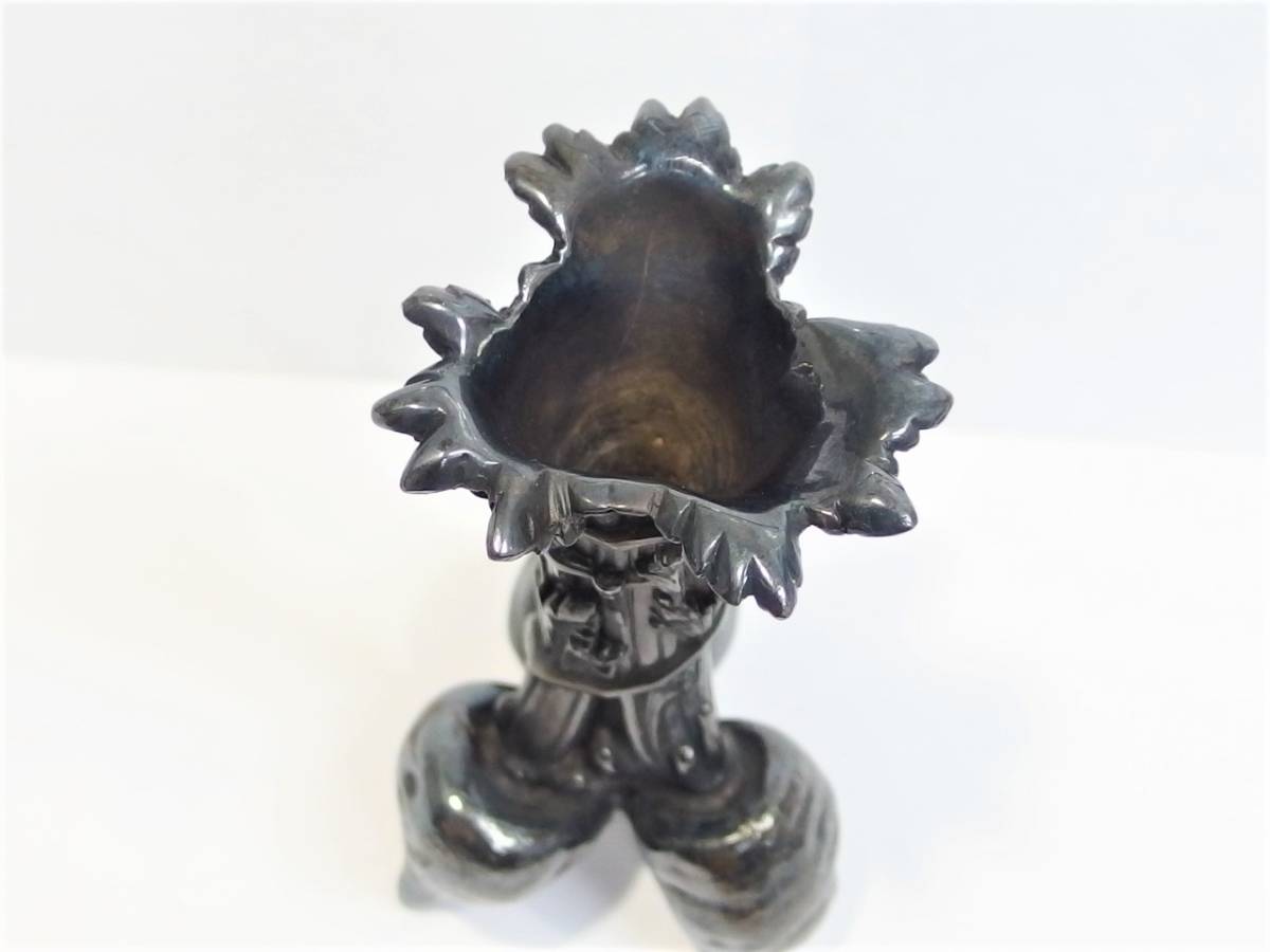 ◇CHRISTOFLE/クリストフル◇一輪挿し 花瓶 人参 キャロット 銀製品 
