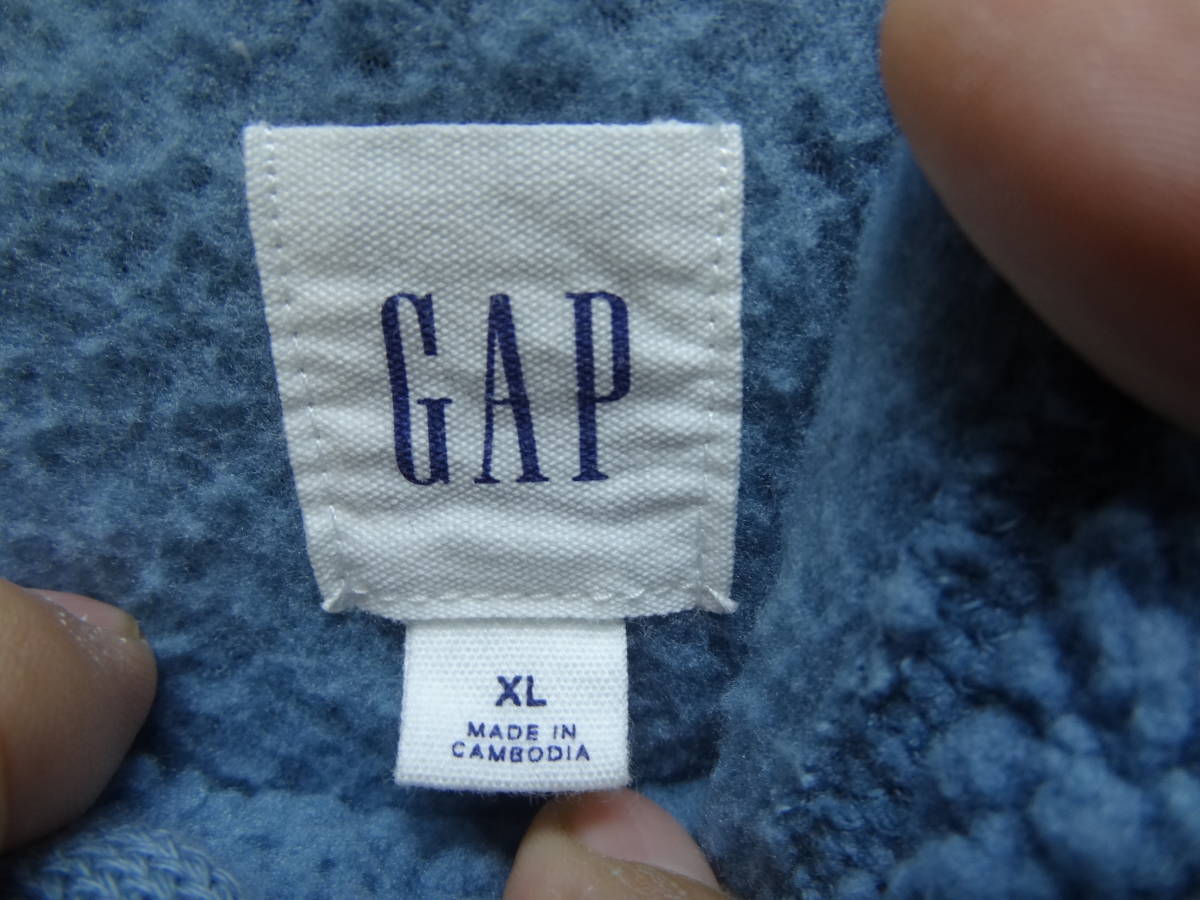 全国 ギャップ Gap レディース ガールズ ライトブルーグレー色 表ボアフリース素材bigサイズプルオーバーパーカー Xlサイズ パーカ 売買されたオークション情報 Yahooの商品情報をアーカイブ公開 オークファン Aucfan Com