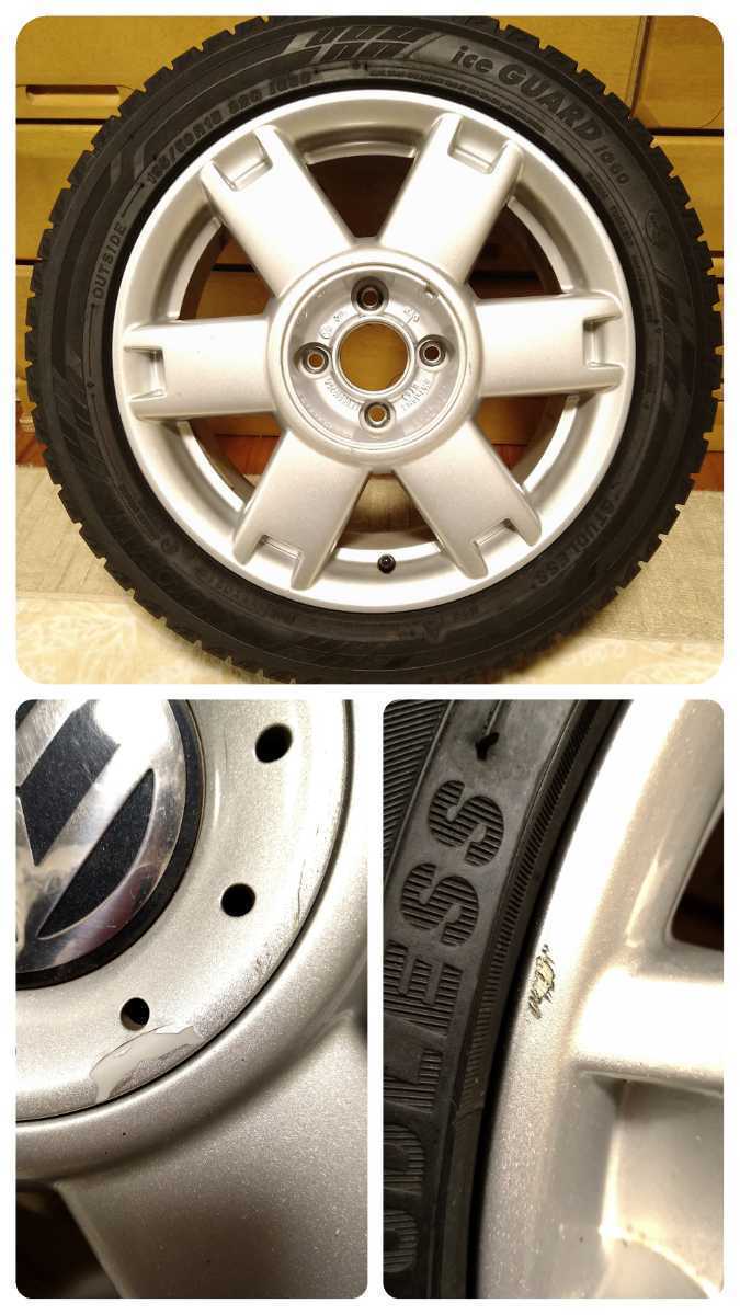 4本 フォルクスワーゲン LUPO GTI 純正BBSホイール 15×6.5J PCD100 