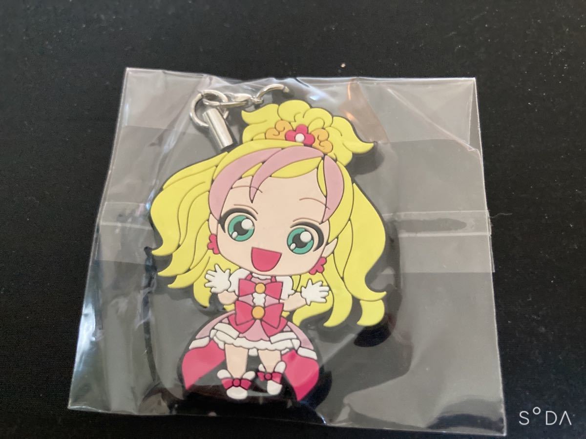 Goプリンセスプリキュア ラバーストラップ 春野はるか キュアフローラ