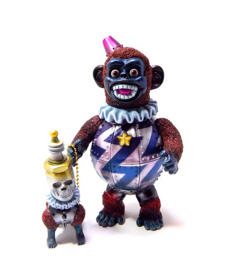 TOY KIKKAKE IRON 鉄猿弐号 MONKEY ♯2 鉄猿 DAVID with SPARK ソフビ Iron