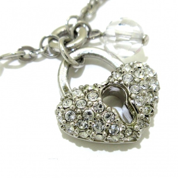 イヴ・サンローラン ブレスレット スワロフスキー クリスタル シルバー  