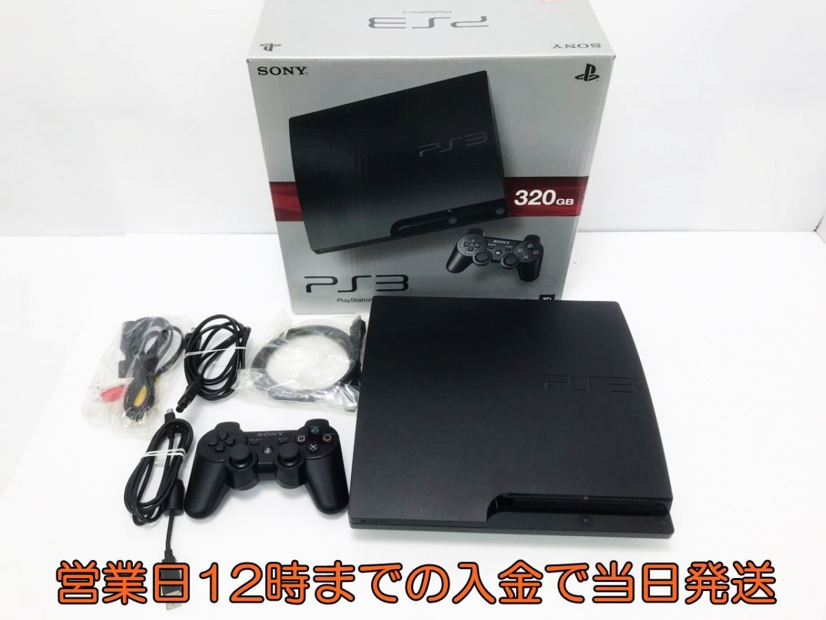 1円】PS3 (320GB) チャコール・ブラック (CECH-3000B) ゲーム機本体 