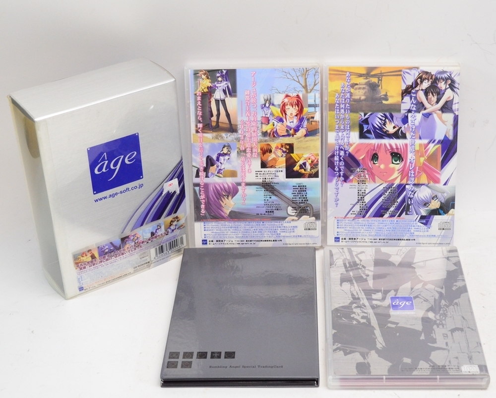 アージュ マブラヴ 02 CD-ROM版 5枚組 DA-DISK トレーディングカード付