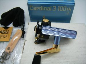 おすすめ 新品未使用 Abu 100周年 100th カーディナル3 Sweden リール Www Prumoseperfis Pt