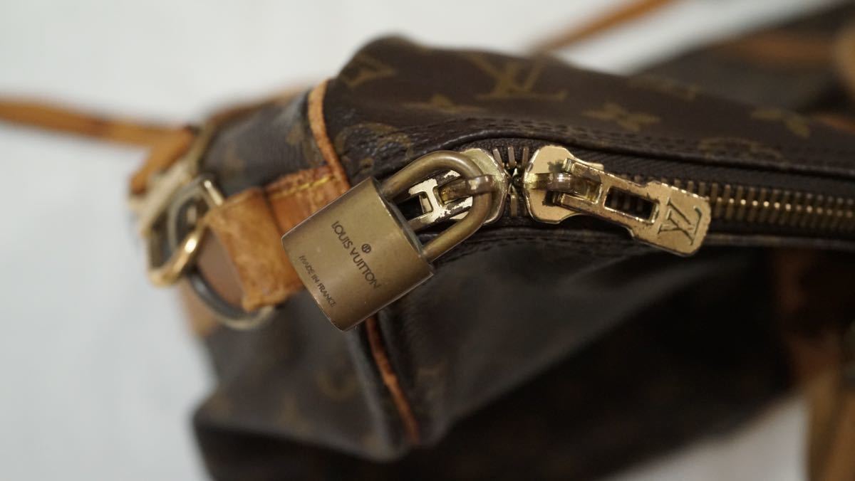 LOUIS VUITTON ルイヴィトン ボストンバッグ モノグラム 難有り 